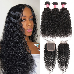Curly Hair Curly Weave With Closure Frontal Supernova Hair