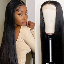 Lace frontal silk base top