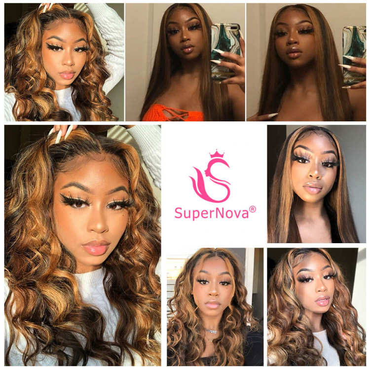 Ready to ship half all back, braided wig on a 13x4 frontal unit for black  women - Wigs brown, blonde, average, braided, long, human hair